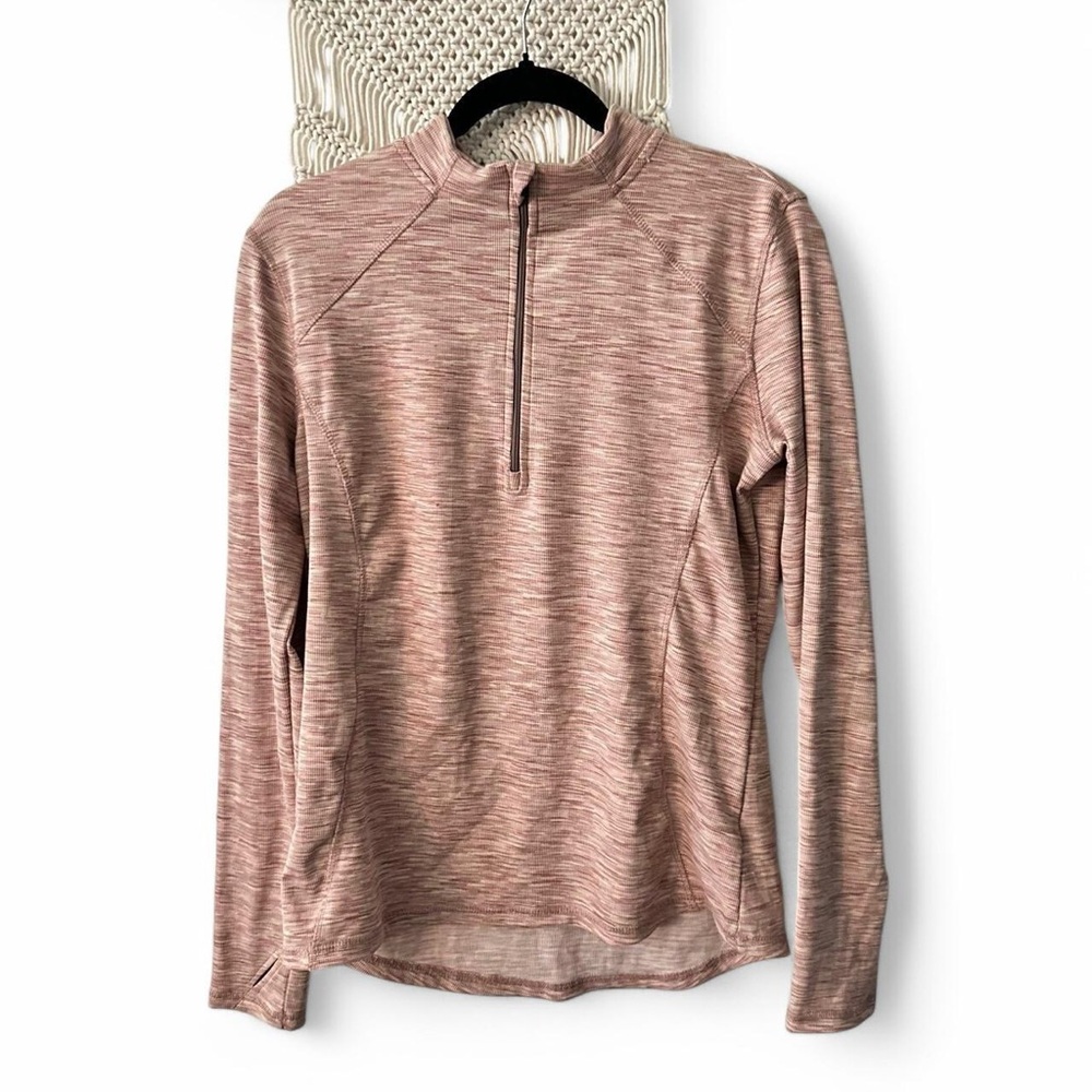 Avalanche Women's Heathered Half-Zip Pullover - Rose